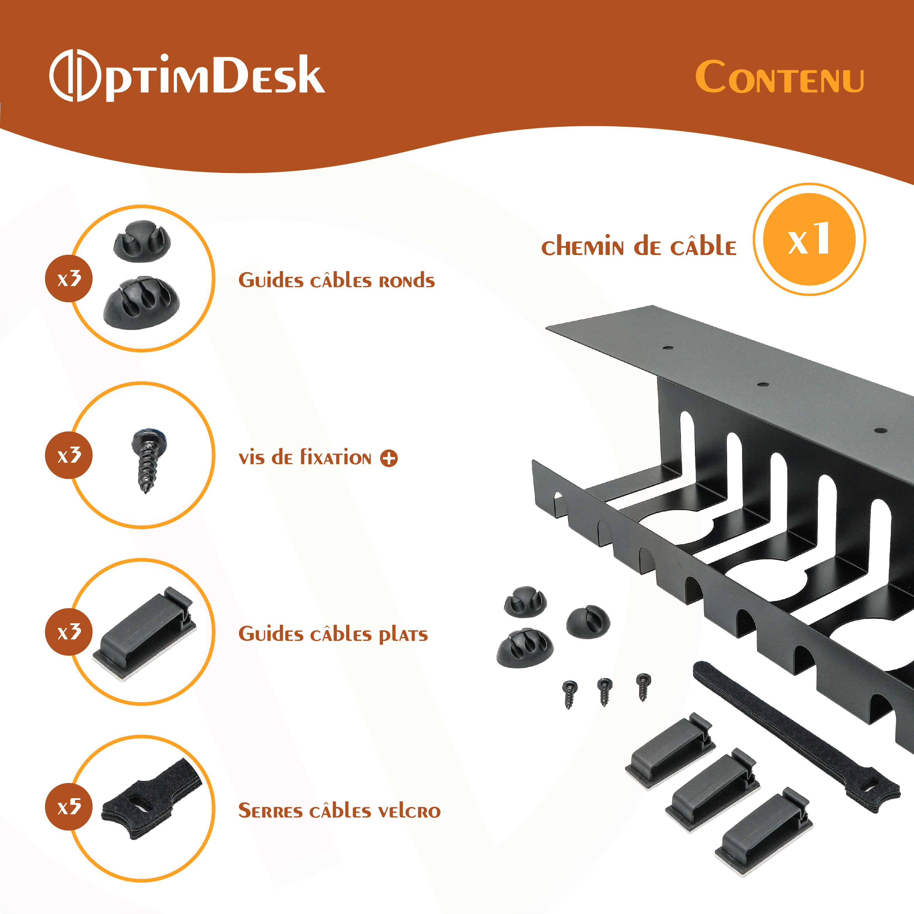 Contenu du Kit Simple OptimDesk