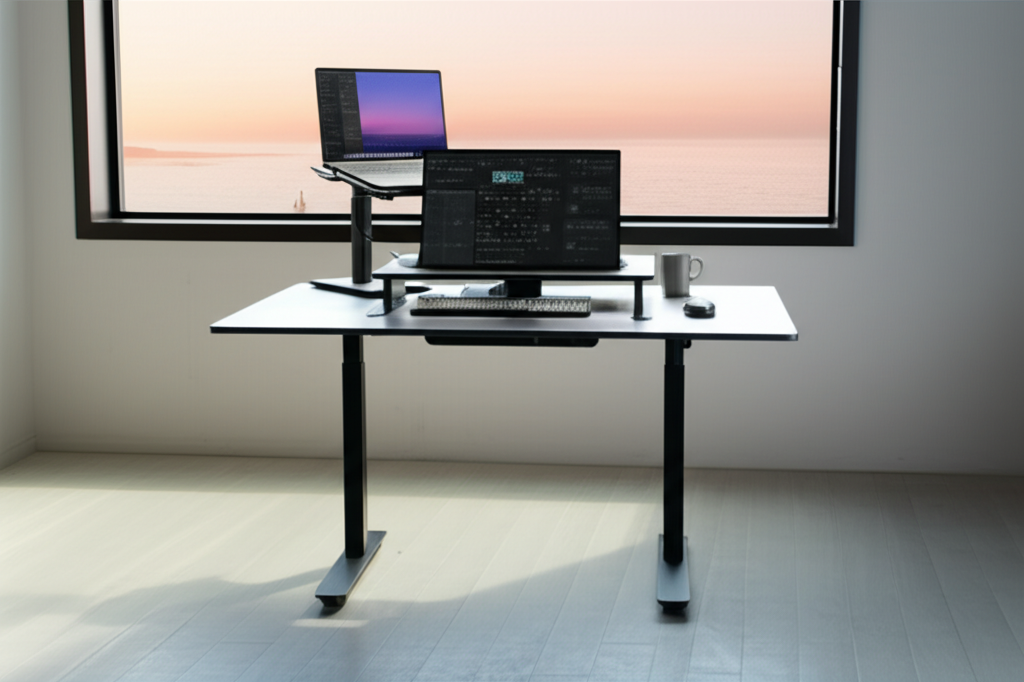 Espace de travail OptimDesk ergonomique